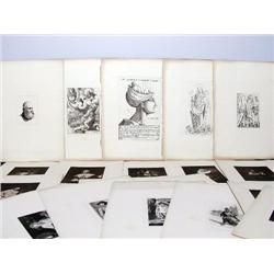 Portfolio of Old Engravings and Prints