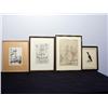 Image 1 : Four Old Framed Engravings