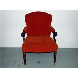 Vintage Upholstered Armchair