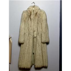 Norwegian Blue Fox Full Length Coat