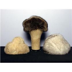 Three Fur Hats