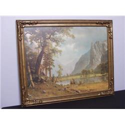 Vintage California Vista in Frame