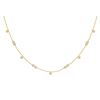 Image 1 : 1/3 CTW Womens Round Diamond Simplistic Fashion Necklace 10kt Yellow Gold - REF-38H2R