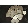 Image 1 : ROLL OF 40-1948 CANADA 5 CENTS