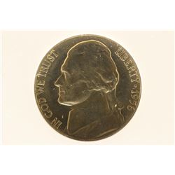 1956 JEFFERSON NICKEL ANACS MS65 5 STEPS