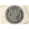 Image 2 : 1 TROY OZ .999 FINE SILVER PROOF ROUND MORGAN /