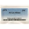 Image 3 : 1979 WASHINGTON QUARTER PCGS MS64