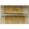 Image 1 : 2 SOLID DATE ROLLS OF GREAT BRITAIN FARTHINGS