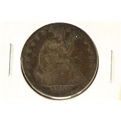 1858-O SEATED LIBERTY HALF DOLLAR