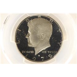 1979-S TYPE I KENNEDY HALF DOLLAR PCGS PR70 DCAM