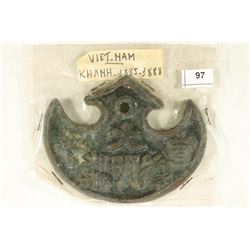 3 1/4'' X 2 1/2'' VIETNAM 1885-1888 KHANH PIECE