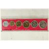 Image 2 : 1971 ISRAEL SPECIAL MINT MARK SET