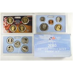 2010 US PROOF SET (WITH BOX) 14 PIECES