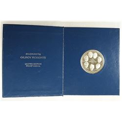 1976 NOBEL PRIZE VICTORY MEDAL OVER 2 OUNCE