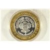 Image 2 : CASINO $10 SILVER TOKEN (UNC) CIRCUS CIRCUS