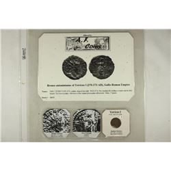 271-274 A.D. TETRICUS I ANCIENT COIN (FINE) WITH