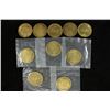 Image 2 : 10 ASSORTED 1 1/4'' BRASS TOKENS PRESIDENTIAL
