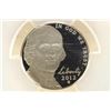 Image 1 : 2012-S JEFFERSON NICKEL PCGS PR70 DCAM