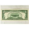 Image 2 : 1928-C $5 US RED SEAL NOTE