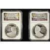 Image 1 : 2014 & 2015 TUVALU SILVER DOLLARS AUGUSTUS