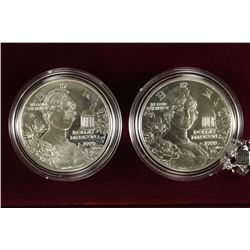 1999 DOLLEY MADISON COMMEMORATIVE 2 SILVER DOLLAR