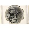Image 1 : 2018 NIUE SILVER $2 STAR WARS STORM TROOPER