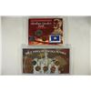 Image 1 : 2 US COIN SETS, THE 7 TYPES OF LINCOLN CENTS AND