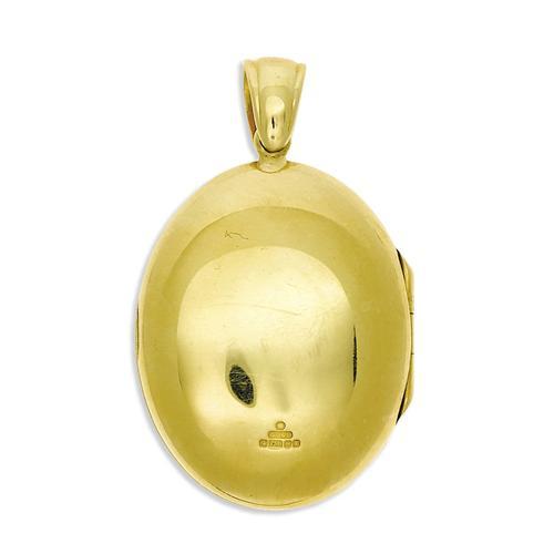 Diamond, Gold Locket, Charles Green & Sons