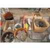 Image 1 : Pail of Tractror Wheel Weights, Nuts & Bolts