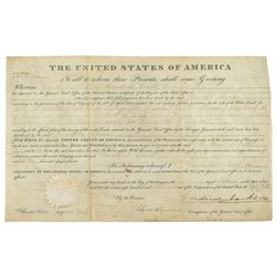 Andrew Jackson Document Signed