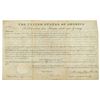 Image 1 : Andrew Jackson Document Signed