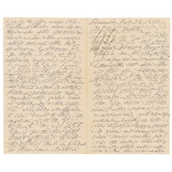 Franklin Pierce Autograph Letter Signed
