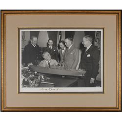 Franklin D. Roosevelt Signed Photograph