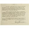 Image 1 : Harry S. Truman Signed Typed Speech