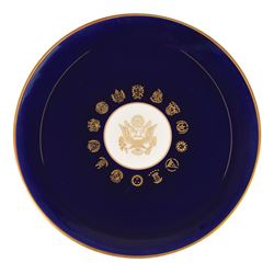 John F. Kennedy Dinner Plate