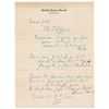 Image 1 : John F. Kennedy Handwritten Genealogy Notes