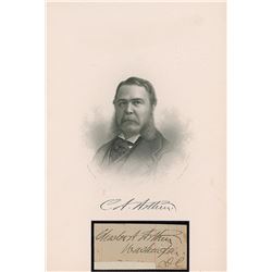 Chester A. Arthur Signature