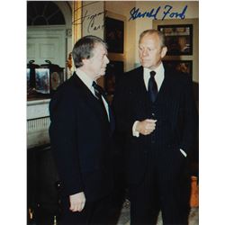 Jimmy Carter and Gerald Ford Signed Photograph