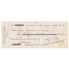 Image 1 : Calvin Coolidge Signed Check