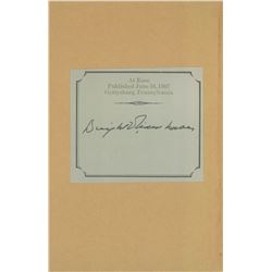 Dwight D. Eisenhower and Richard Nixon Signed Books