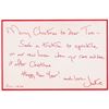 Image 1 : Jacqueline Kennedy Autograph Note Signed