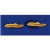 Image 1 : John F. Kennedy 1960 PT-109 Campaign Pin and Tie Bar
