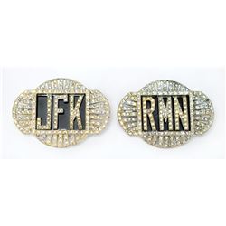 John F. Kennedy and Richard Nixon Pins