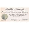 Image 2 : John F. Kennedy Inauguration Program and Ticket