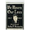 Image 1 : John F. Kennedy Mourning Banner