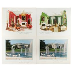 John and Jacqueline Kennedy Oversized Christmas Cards