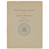 Image 1 : John F. Kennedy Unspoken Speech Booklet