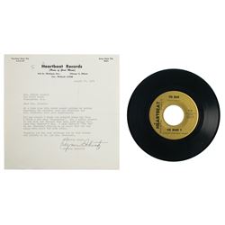 Jacqueline Kennedy's 'Jacqueline' 45 RPM Record