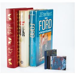 Richard Nixon and Gerald Ford Signed Books