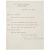 Image 1 : Eleanor Roosevelt Typed Letter Signed